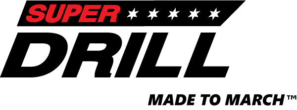 Super Drills Made to March logo